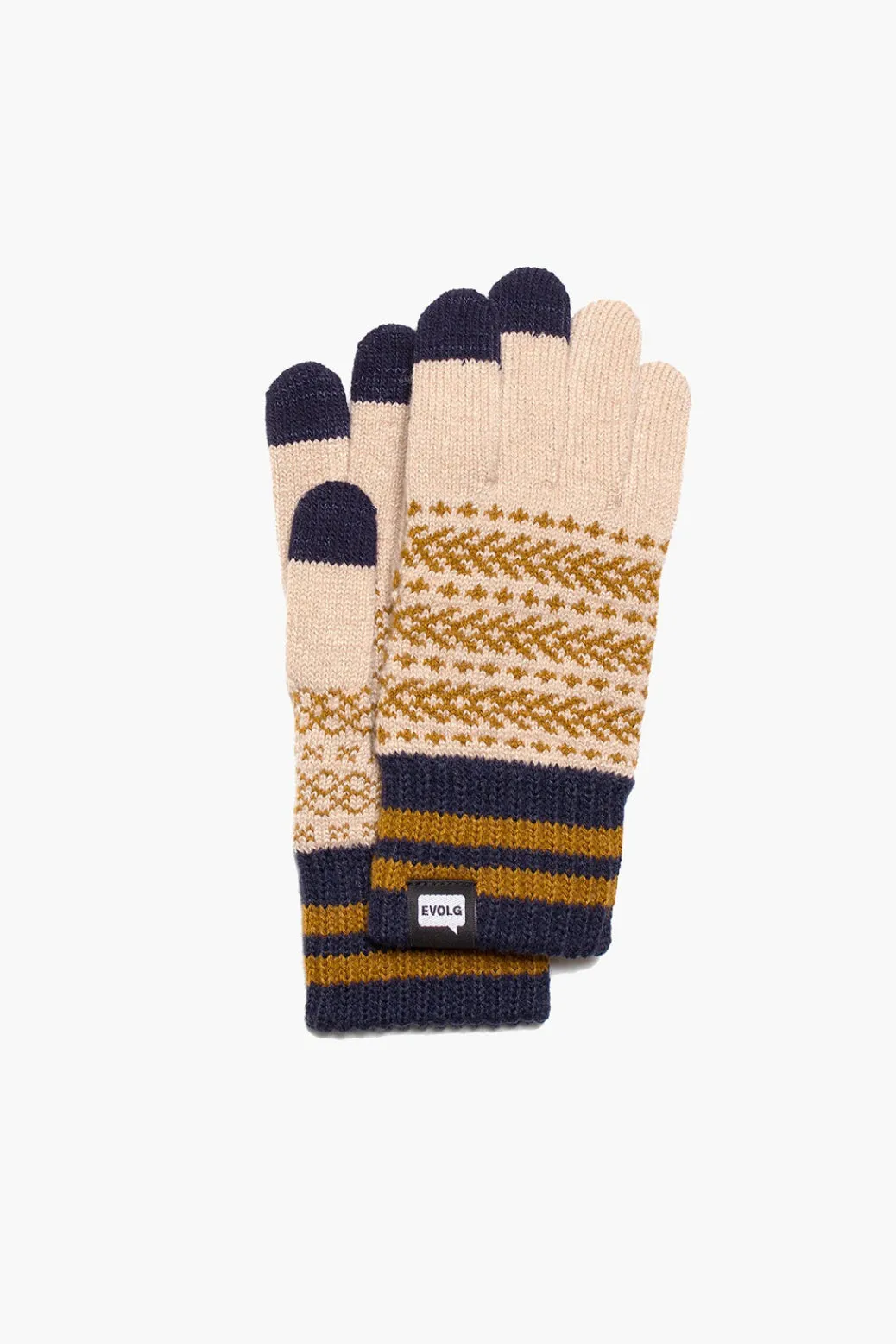 Evolg Bon Jacquard Touchscreen Gloves