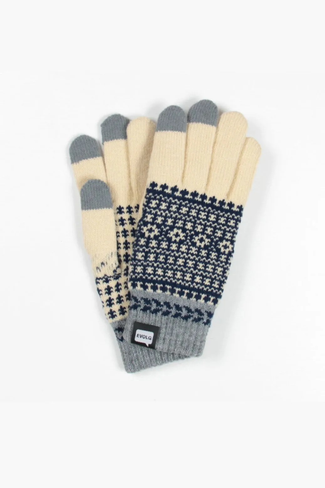 Evolg Bon Jacquard Touchscreen Gloves