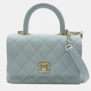 Extra Mini Caviar Coco Top Handle