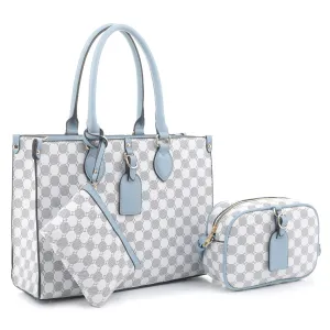 Fashion Monogram 3-in-1 Satchel Set