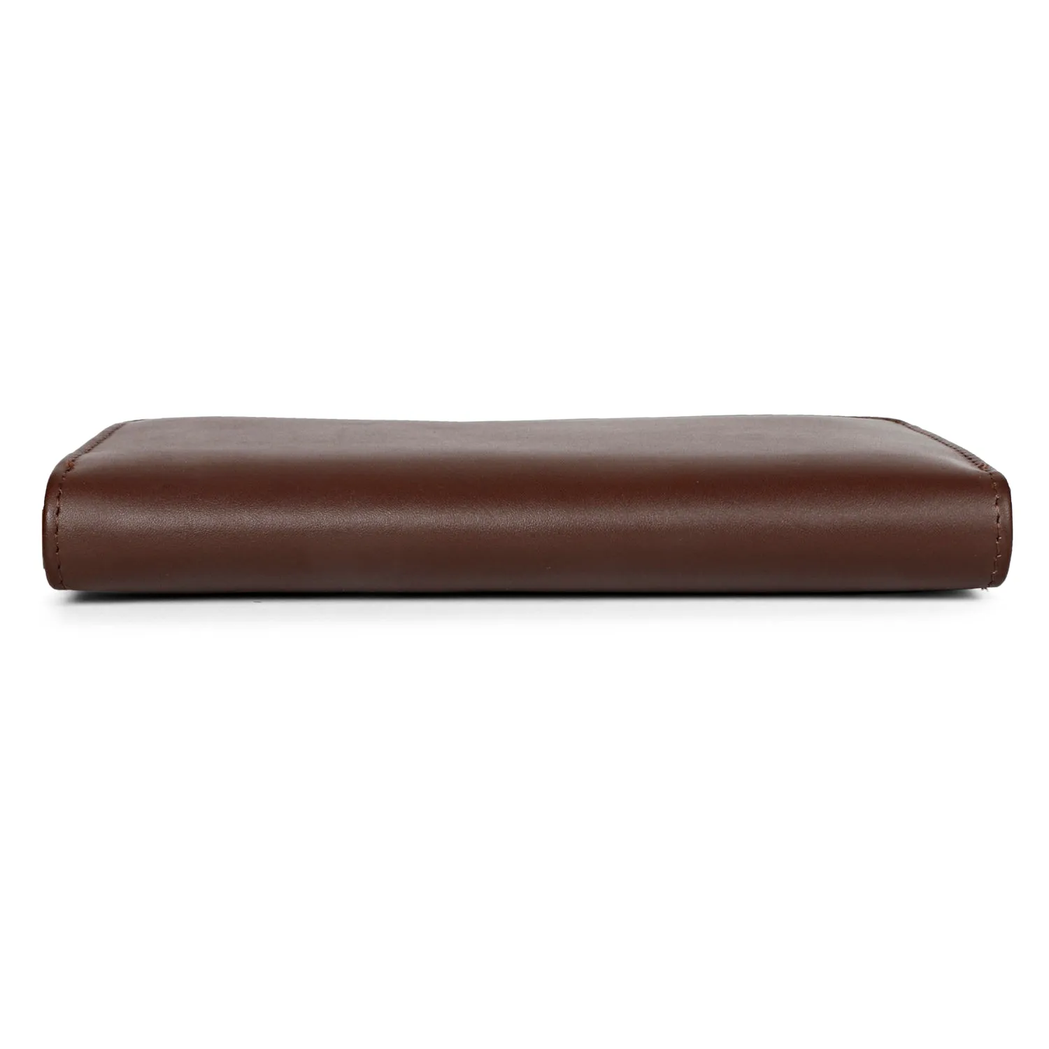 Favore Brown Leather Purse Clutches