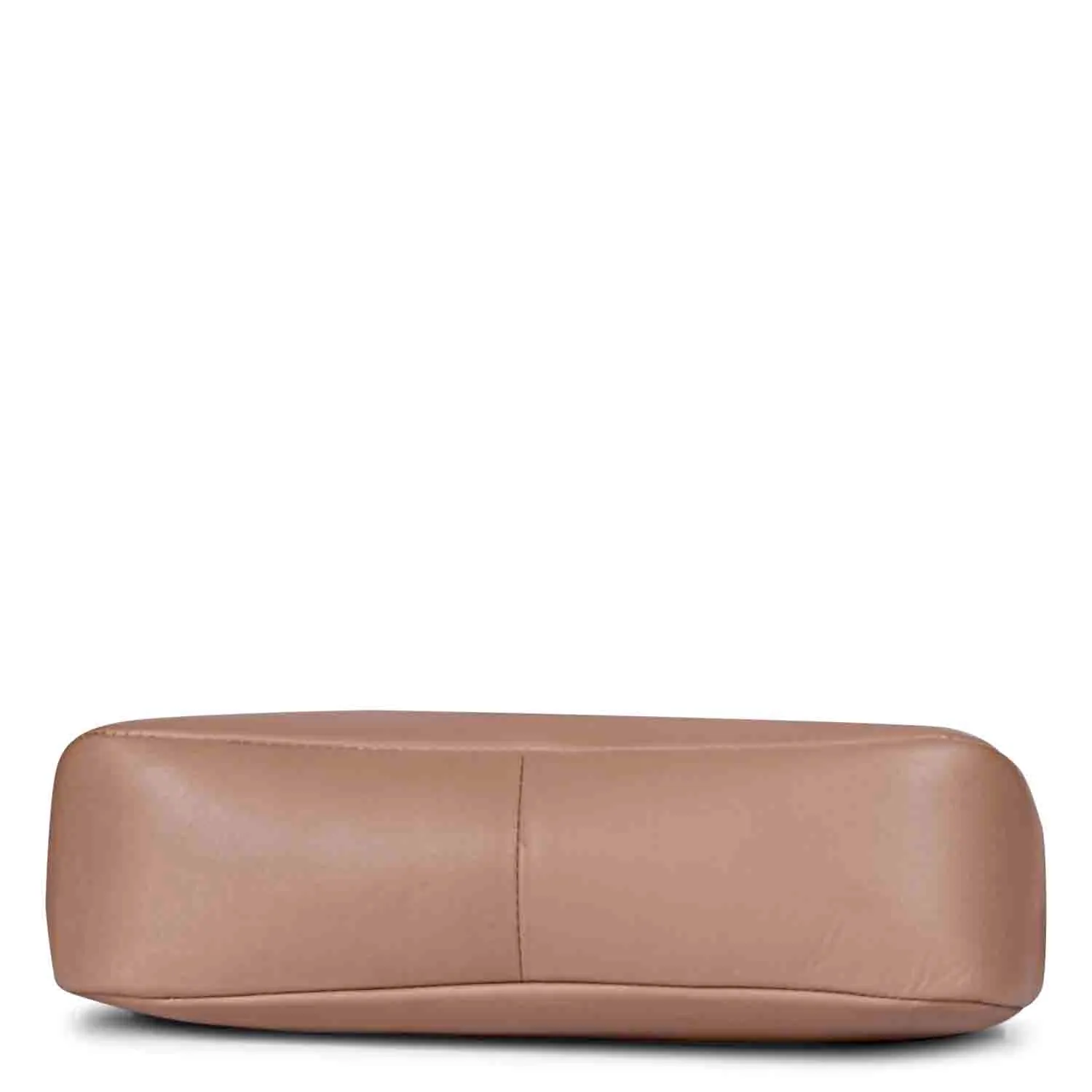 Favore Peach Womens  Leather Structured Sling Bag