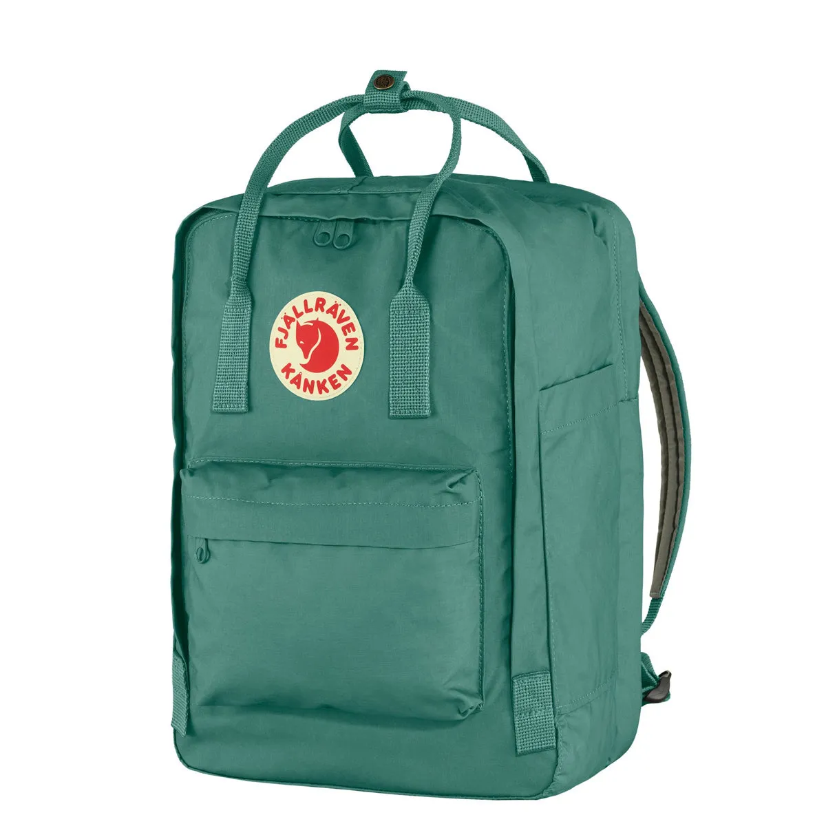 Fjallraven - Zaino Kånken Laptop 15.0 - 23524 - FROST/GREEN