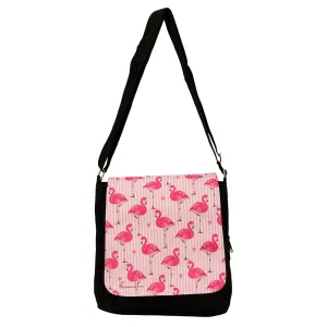 Flamingo Love Messenger/Satchel/Crossbody Bag