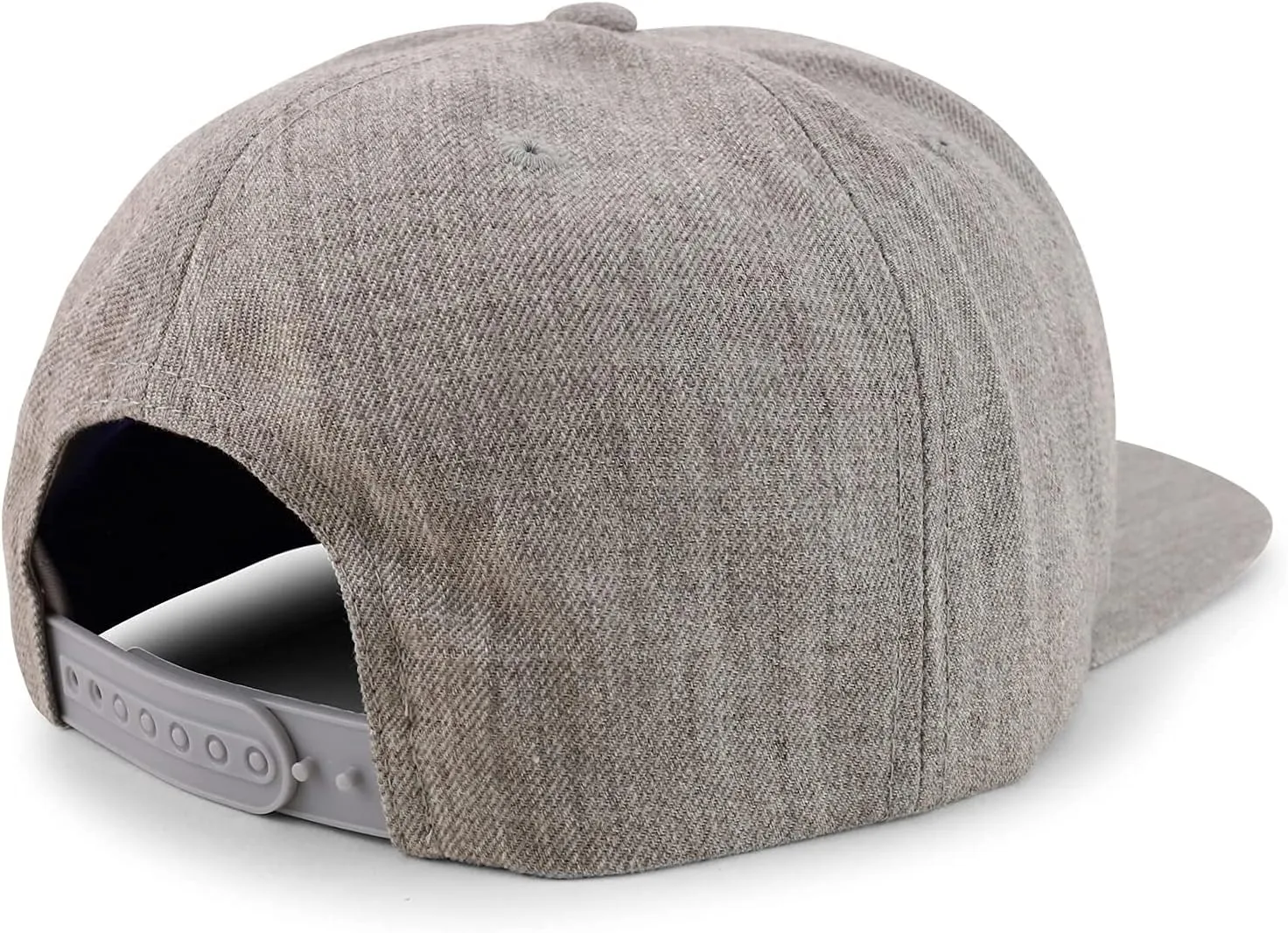 Flexfit Oversize XXL Structured Blank Flatbill Snapback Cap