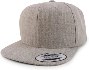 Flexfit Oversize XXL Structured Blank Flatbill Snapback Cap