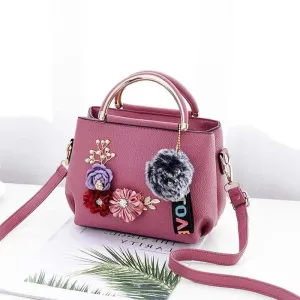 Flower Tattoo Women's Shoulder Bag