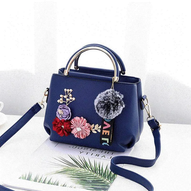 Flower Tattoo Women's Shoulder Bag