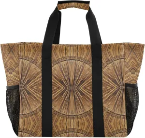 Foldable Grocery Reusable Tote Grocery Bag, Travel Canvas Shoulder Bags, Large Casual Laundry Pool Beach Bag
