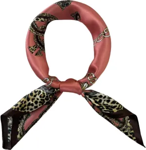 FONYVE 100% Mulberry Silk Scarf for Hair - 27" Square Head Scarf for Women - Lightweight Neck Scarf with Gift Packed