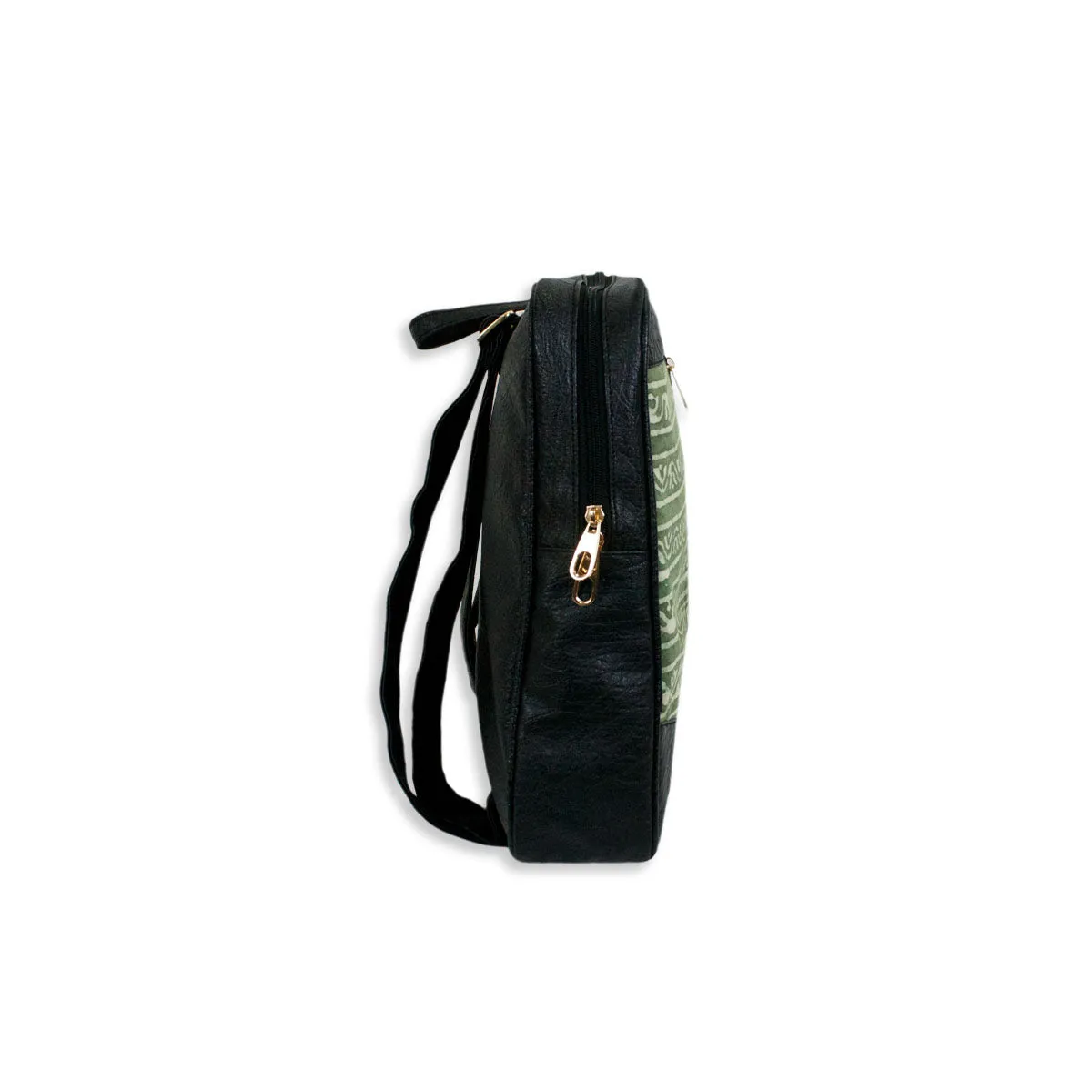 Forest Road Block-printed Backpack
