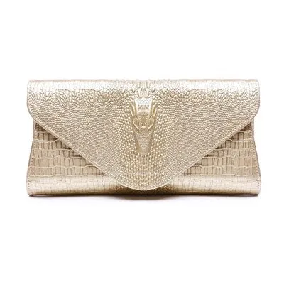 Franny genuine leather clutch