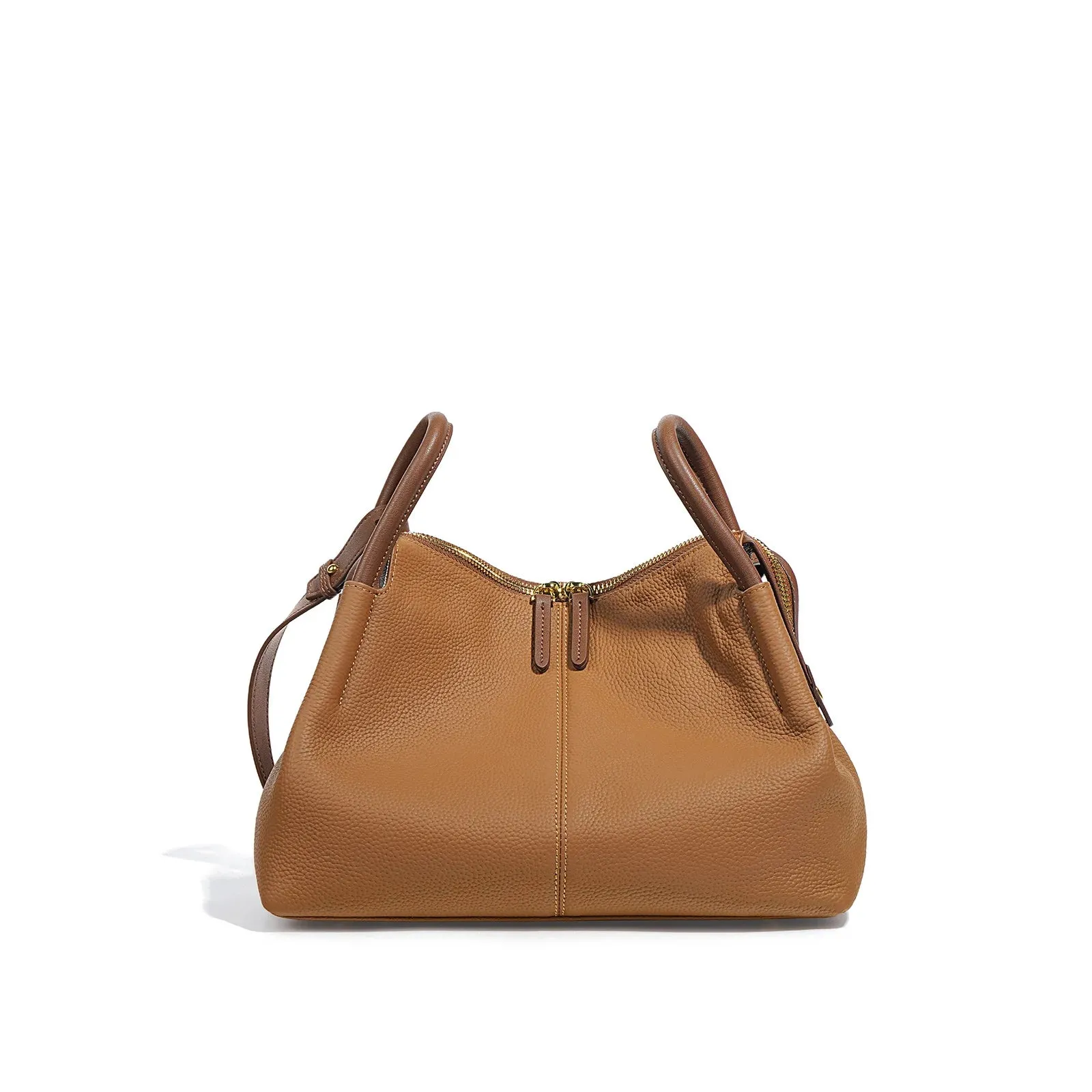 Frist Layer Cowhide Woman Bag All Match Style Satchel Shoulder Bags