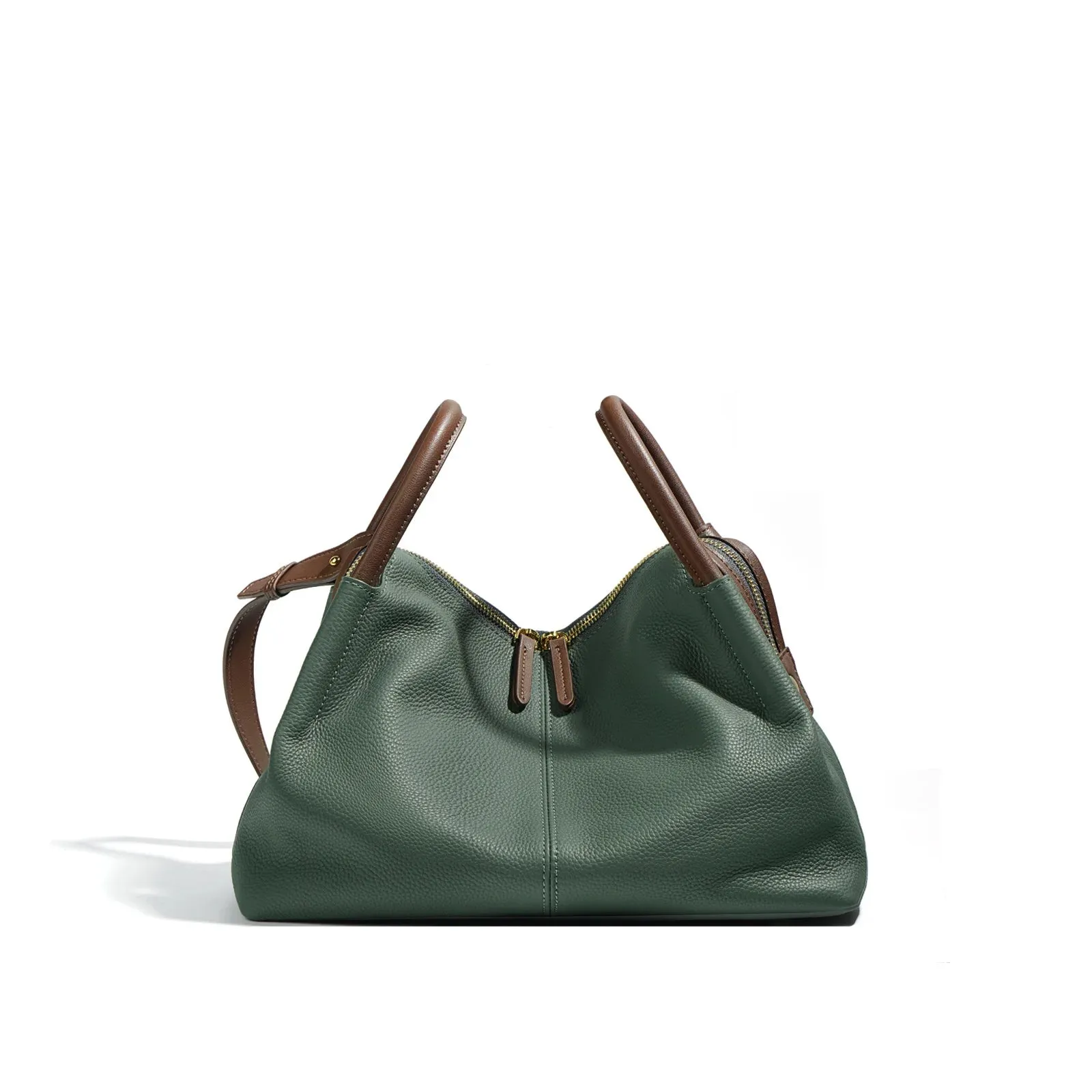 Frist Layer Cowhide Woman Bag All Match Style Satchel Shoulder Bags