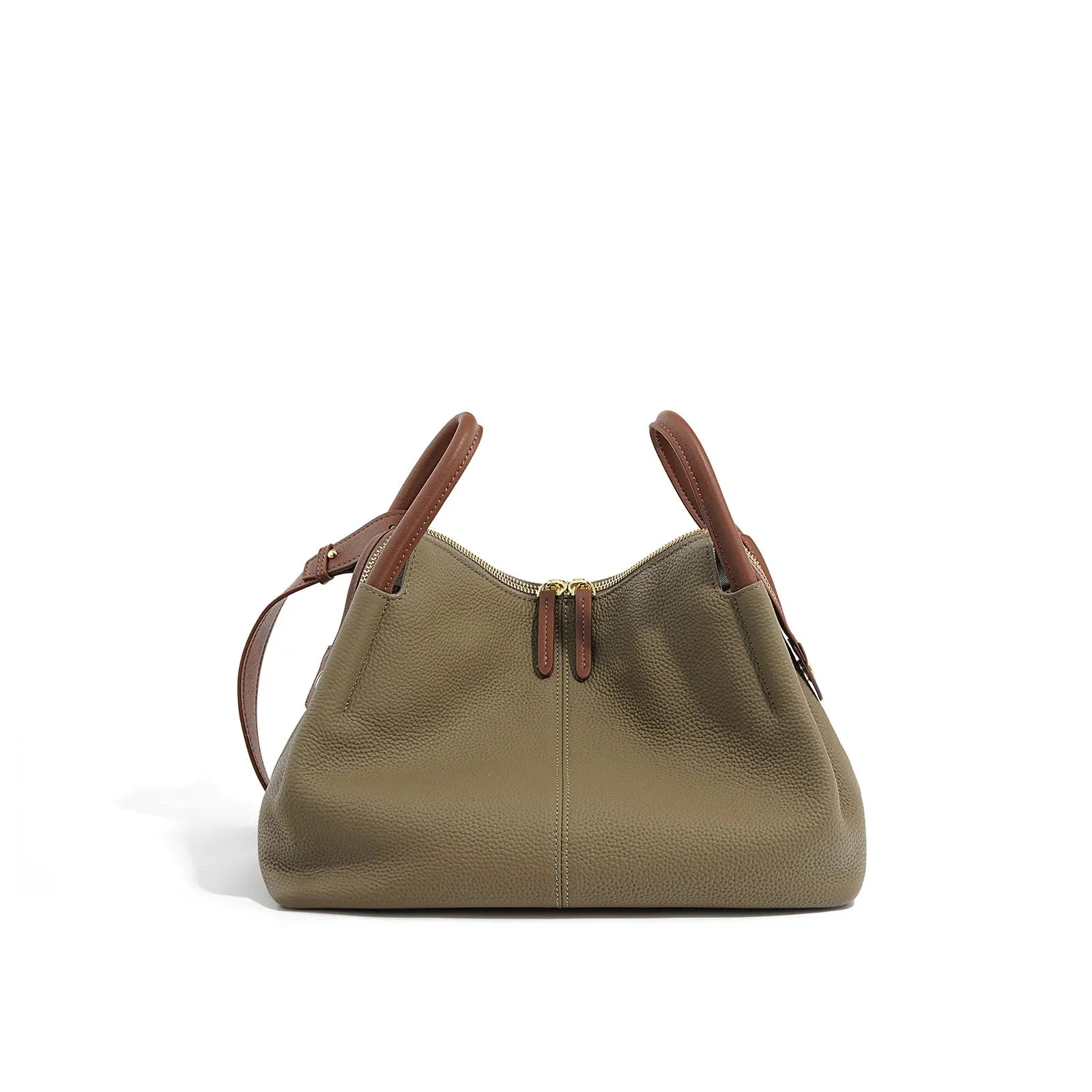 Frist Layer Cowhide Woman Bag All Match Style Satchel Shoulder Bags