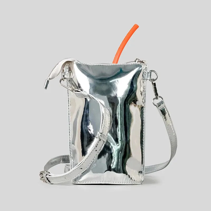 Fun Cherry Martini Straw Purse Bag