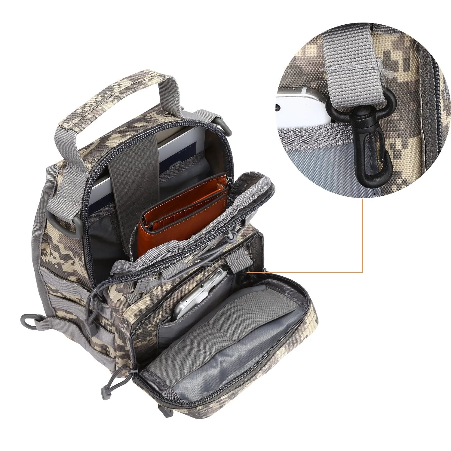 G4Free Outdoor Tactical Backpack,Military Sport Pack Shoulder Backpack Camouflage
