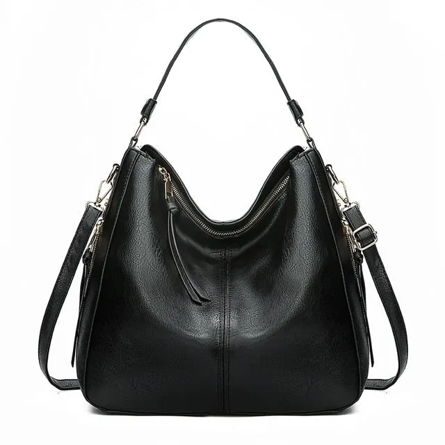 Gaiane PU leather bucket handbag
