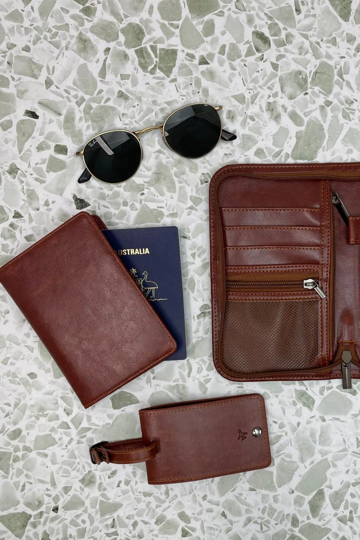 Gentlemans Passport Holder