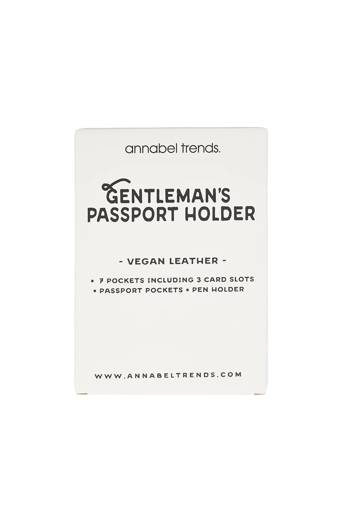 Gentlemans Passport Holder