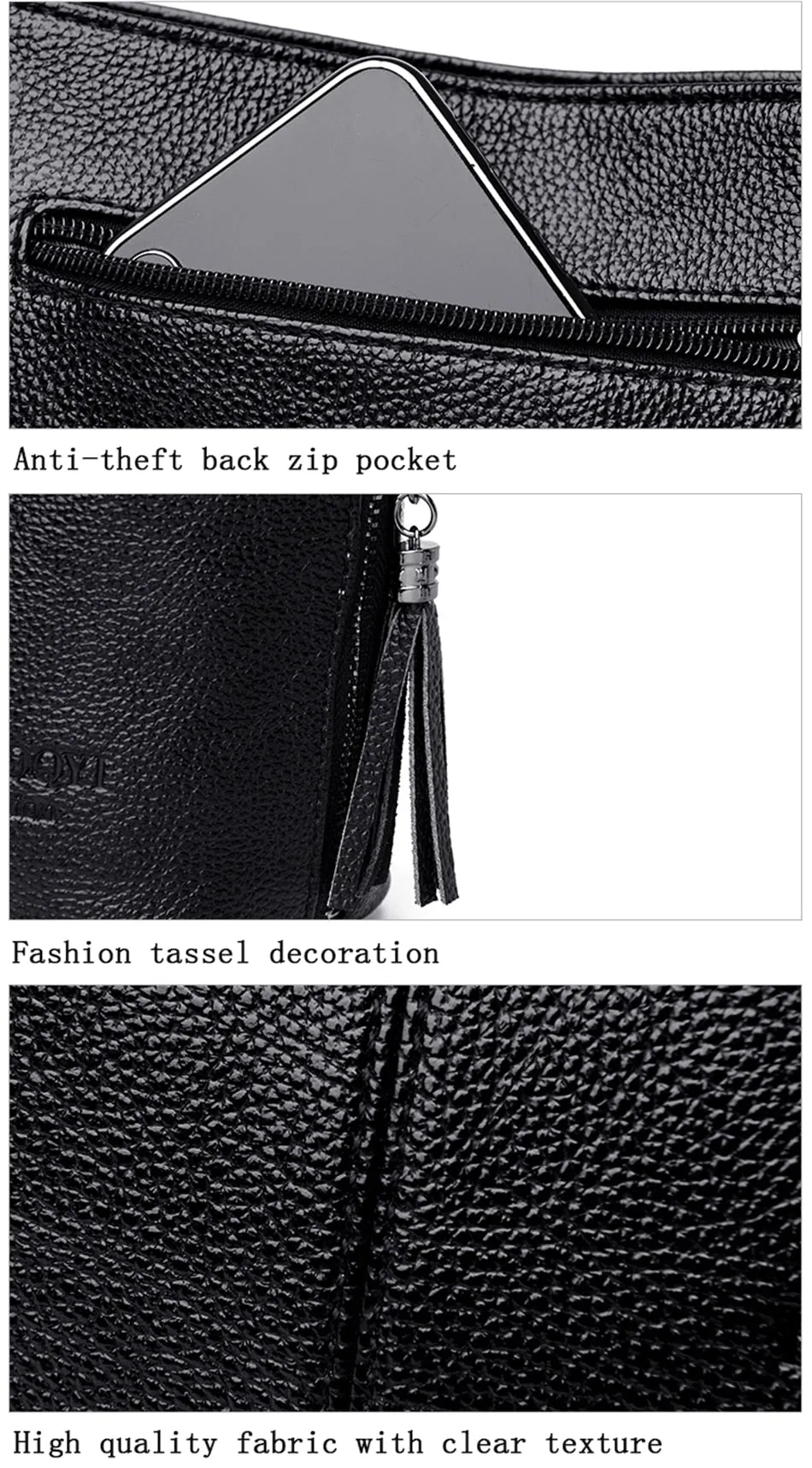 Genuien Tassels Ladies Hand Crossbody Bags For Women Leather Luxury Purses And Handbags Women Shoulder Bags Designer Bucket Sac