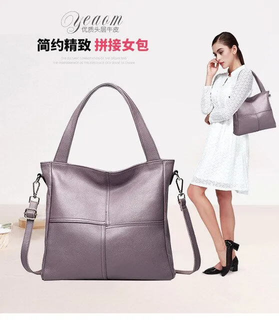 Genuine Leather Bag Female Luxury Handbags Best in Market