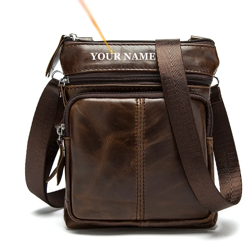 Genuine Leather  Crossbody Shoulder Messenger  Bags