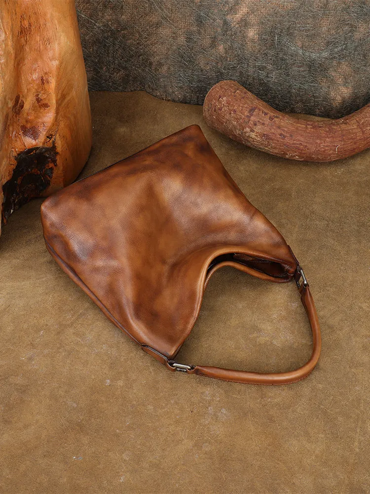 Genuine Leather Hobo Purses Bags For Women Best Leather Hobo Bags
