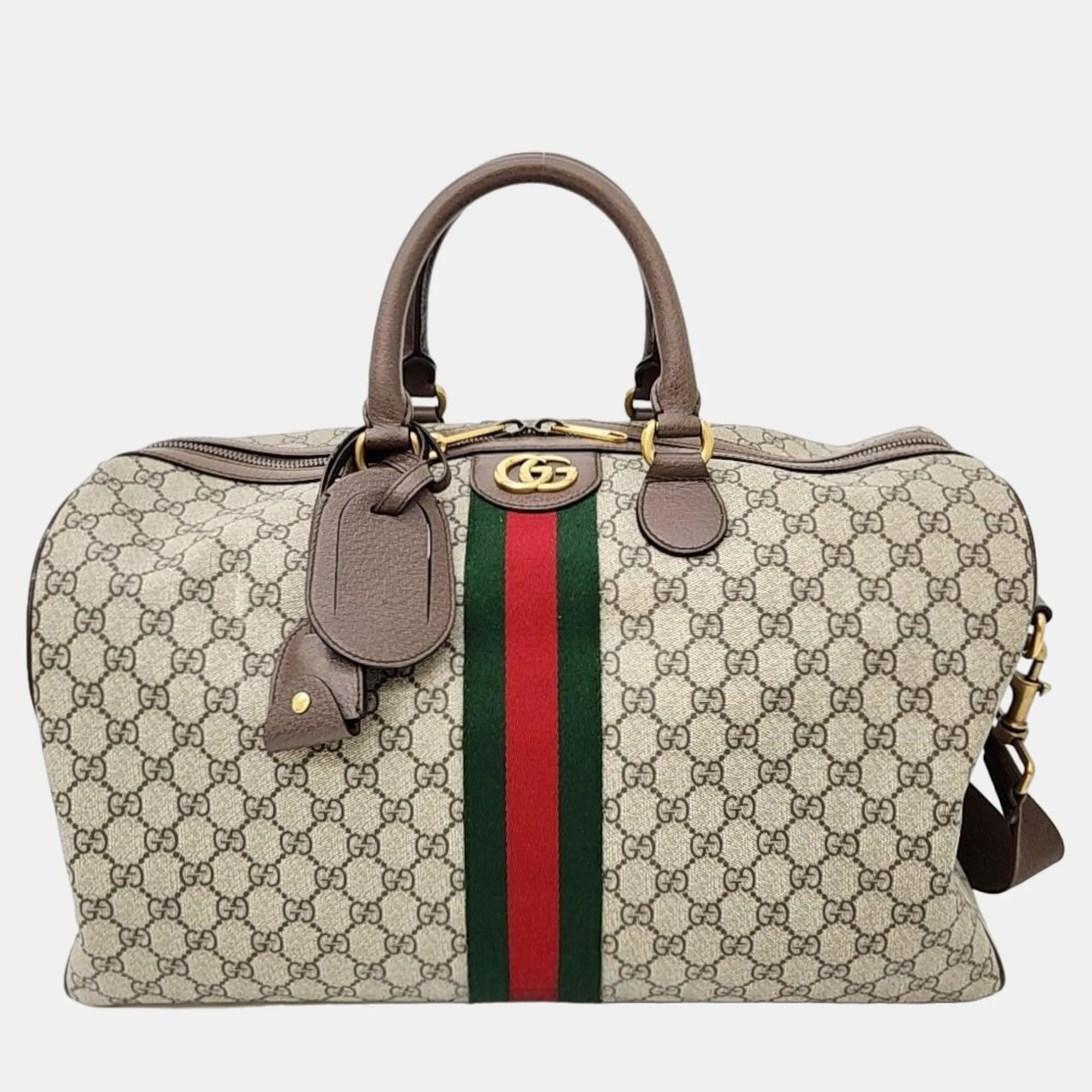 GG Canvas Ophidia Duffel Bag