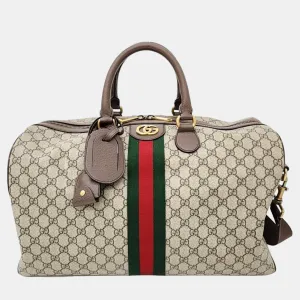 GG Canvas Ophidia Duffel Bag