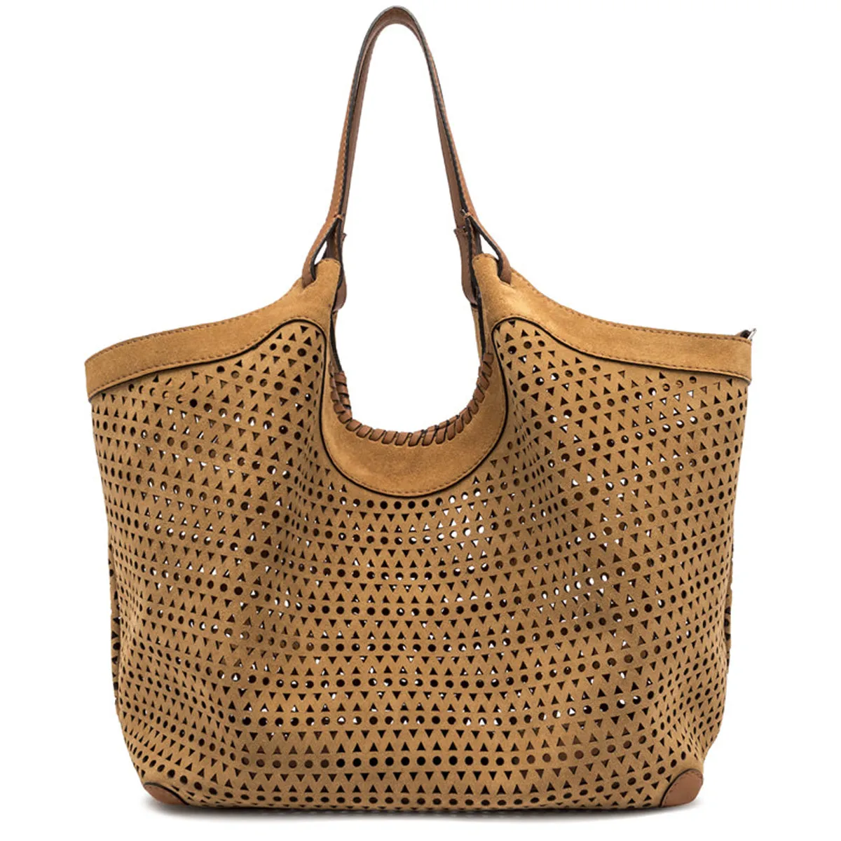 Gianni Chiarini - Dua Peanut Butter Hobo Bag - BS 11682 CMLSR - PEANUT/BUTTER
