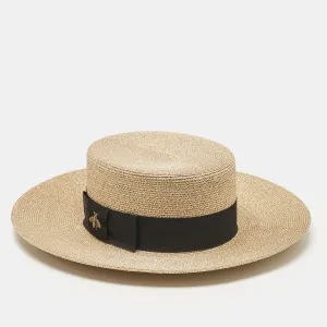 Gold Bee Detail Lam&eacute; Papier Hat S