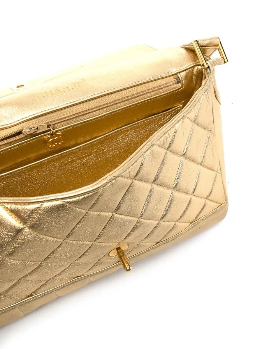 Gold Chanel Shoulder Bag