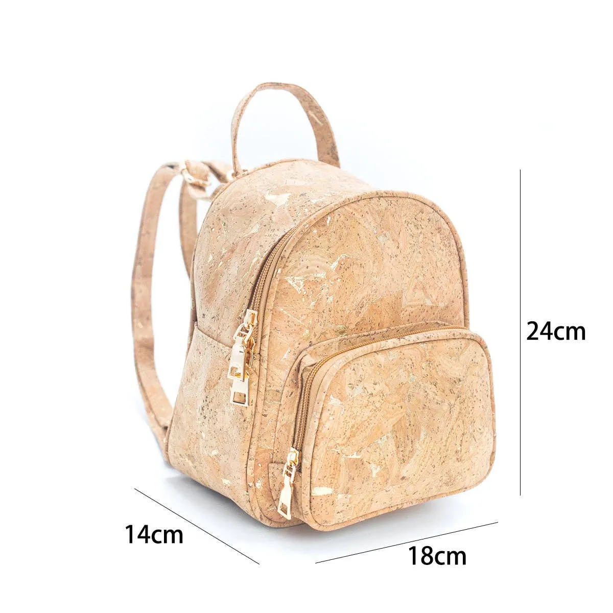 Golden Cork Women's Backpack BAG-2259