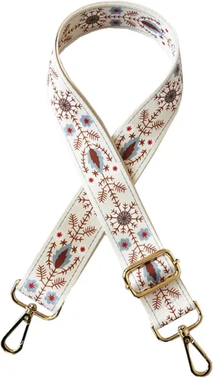 Gossifan Purse Strap Replacement Crossbody Wide Shoulder Strap Adjustable Canvas Straps Print Handbag Strap Replacement Belts