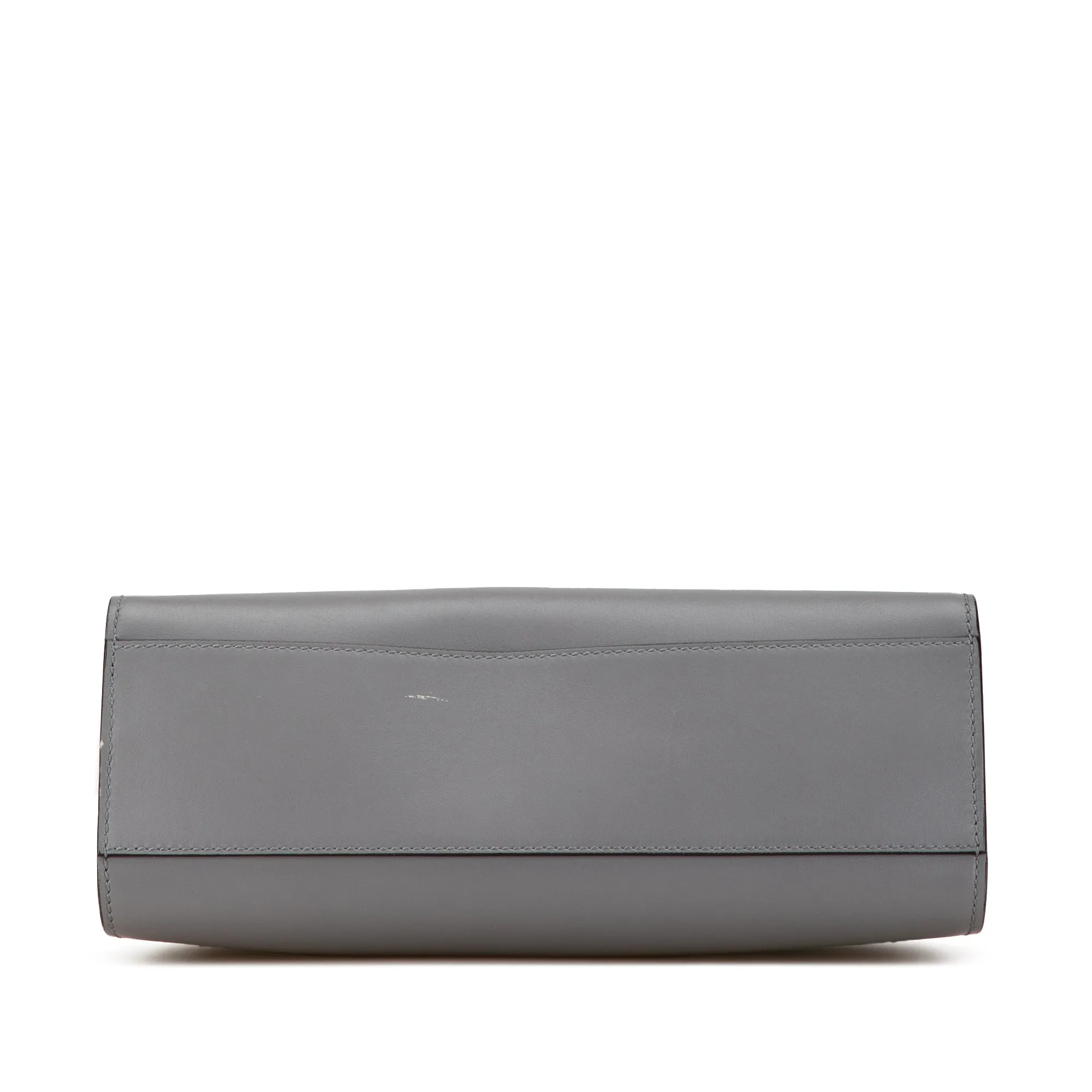 Gray Gucci Small Leather Nymphaea Satchel