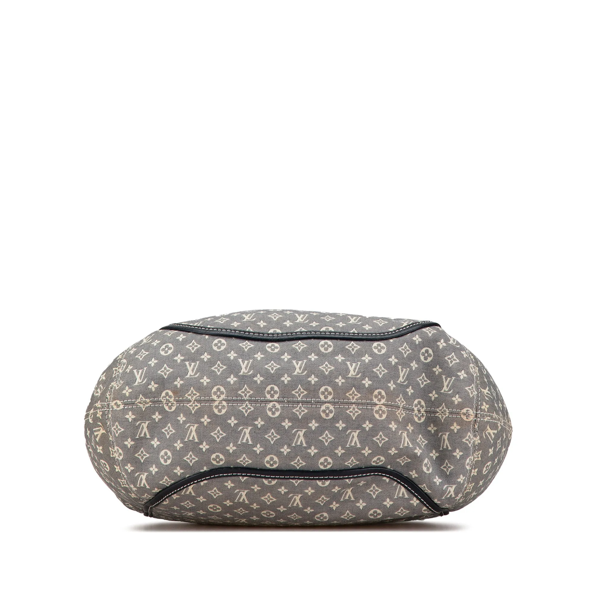 Gray Louis Vuitton Monogram Mini Lin Idylle Romance Hobo Bag