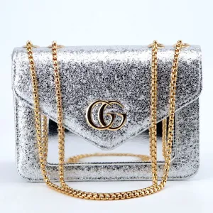 GU Marmont Bag Metallic Tassel Decor Evening Bag #22