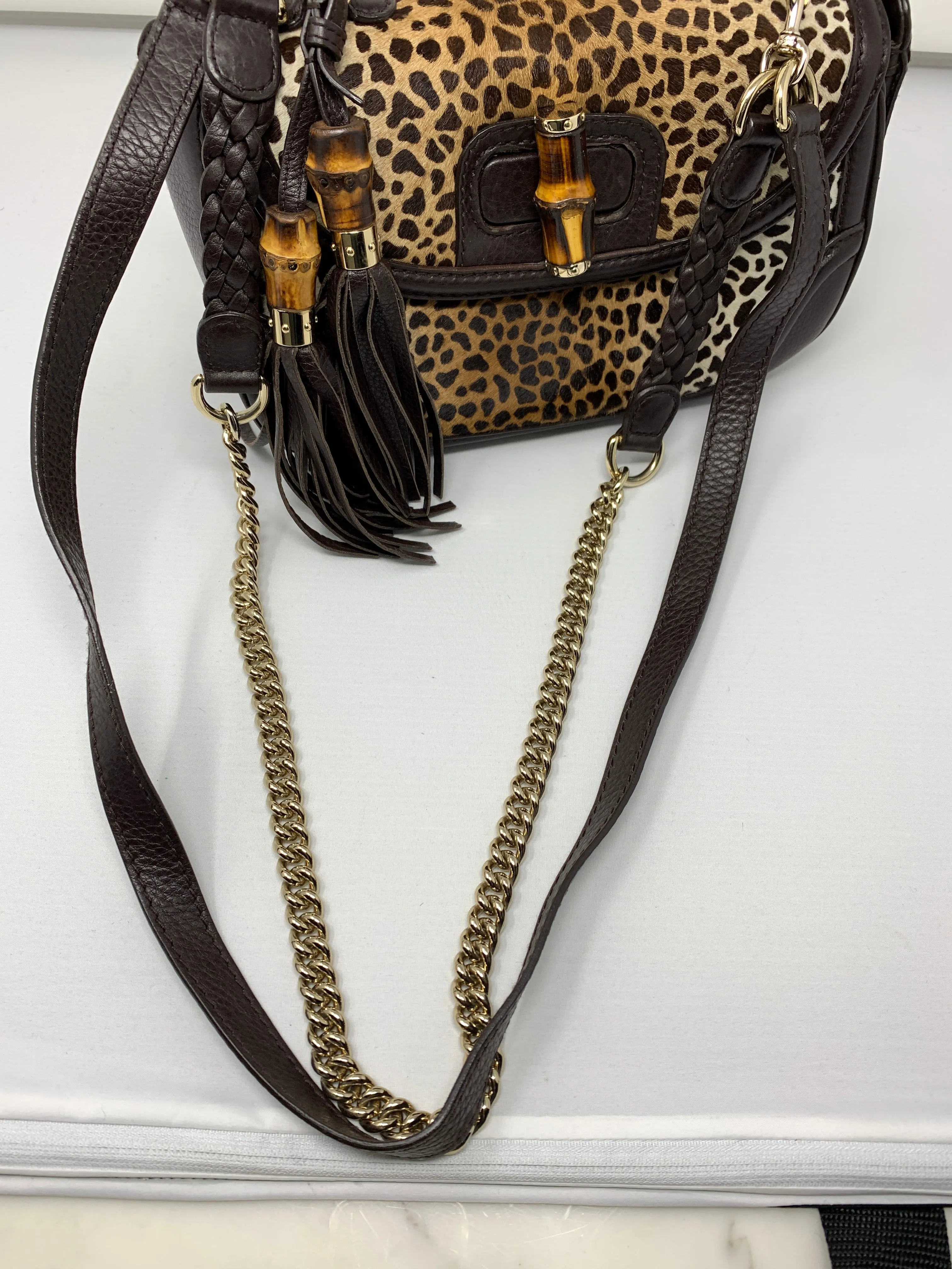 Gucci Bamboo and Pony Hair Bag!