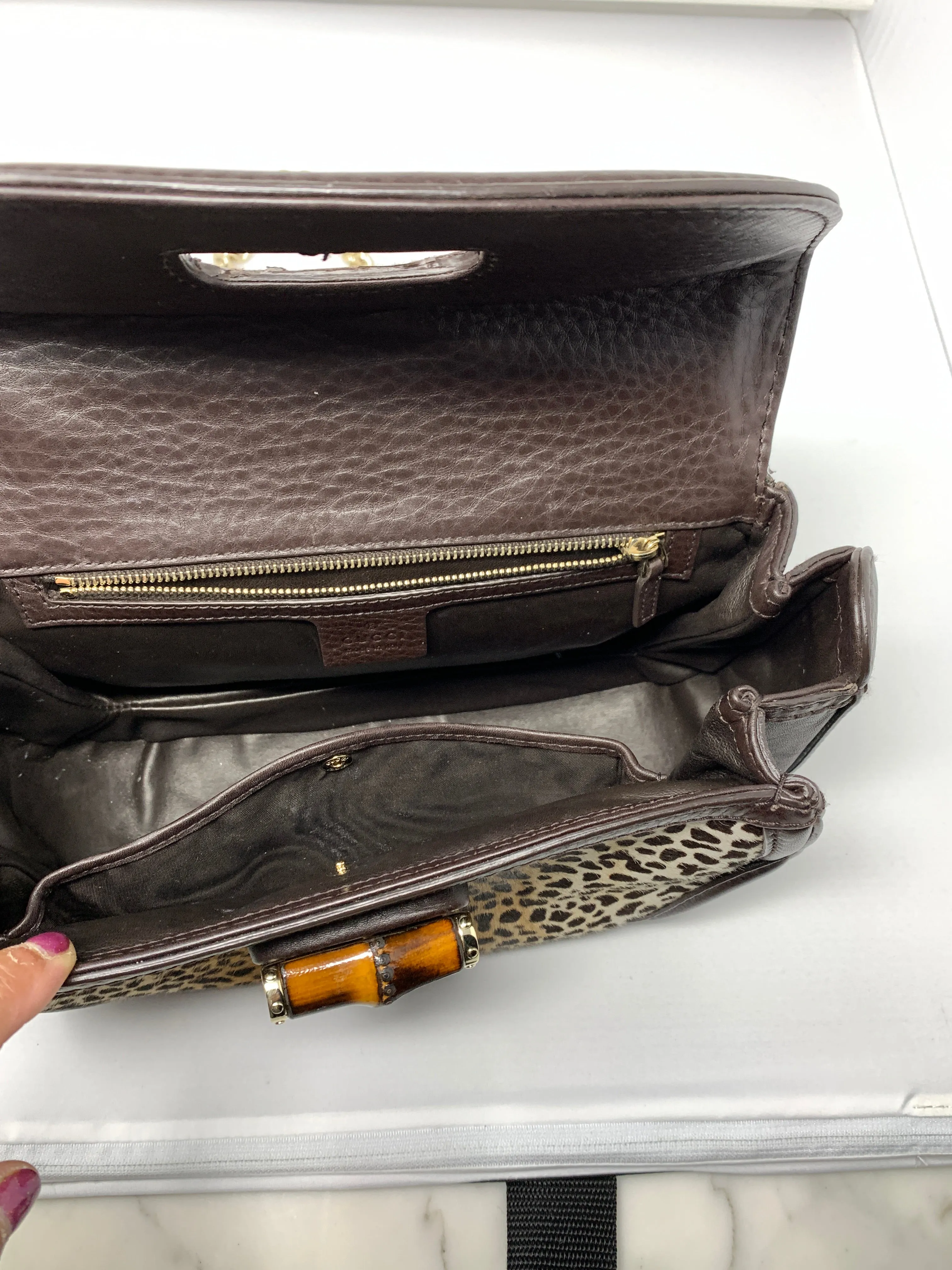 Gucci Bamboo and Pony Hair Bag!
