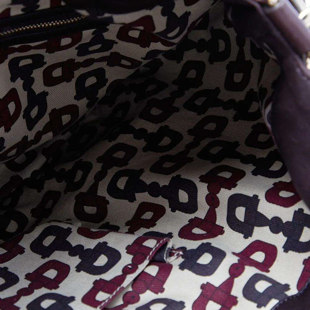 Gucci Dark Brown Guccissima Leather Large Hysteria Hobo