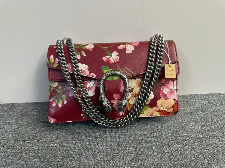Gucci Dionysus Floral Red Shoulder Bag