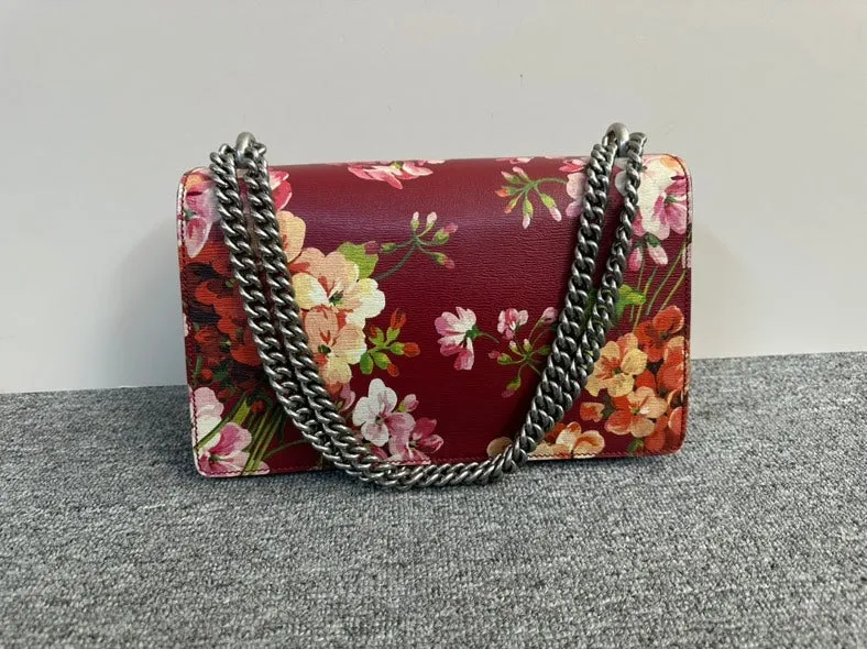 Gucci Dionysus Floral Red Shoulder Bag