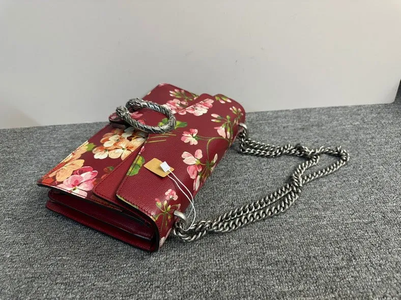 Gucci Dionysus Floral Red Shoulder Bag