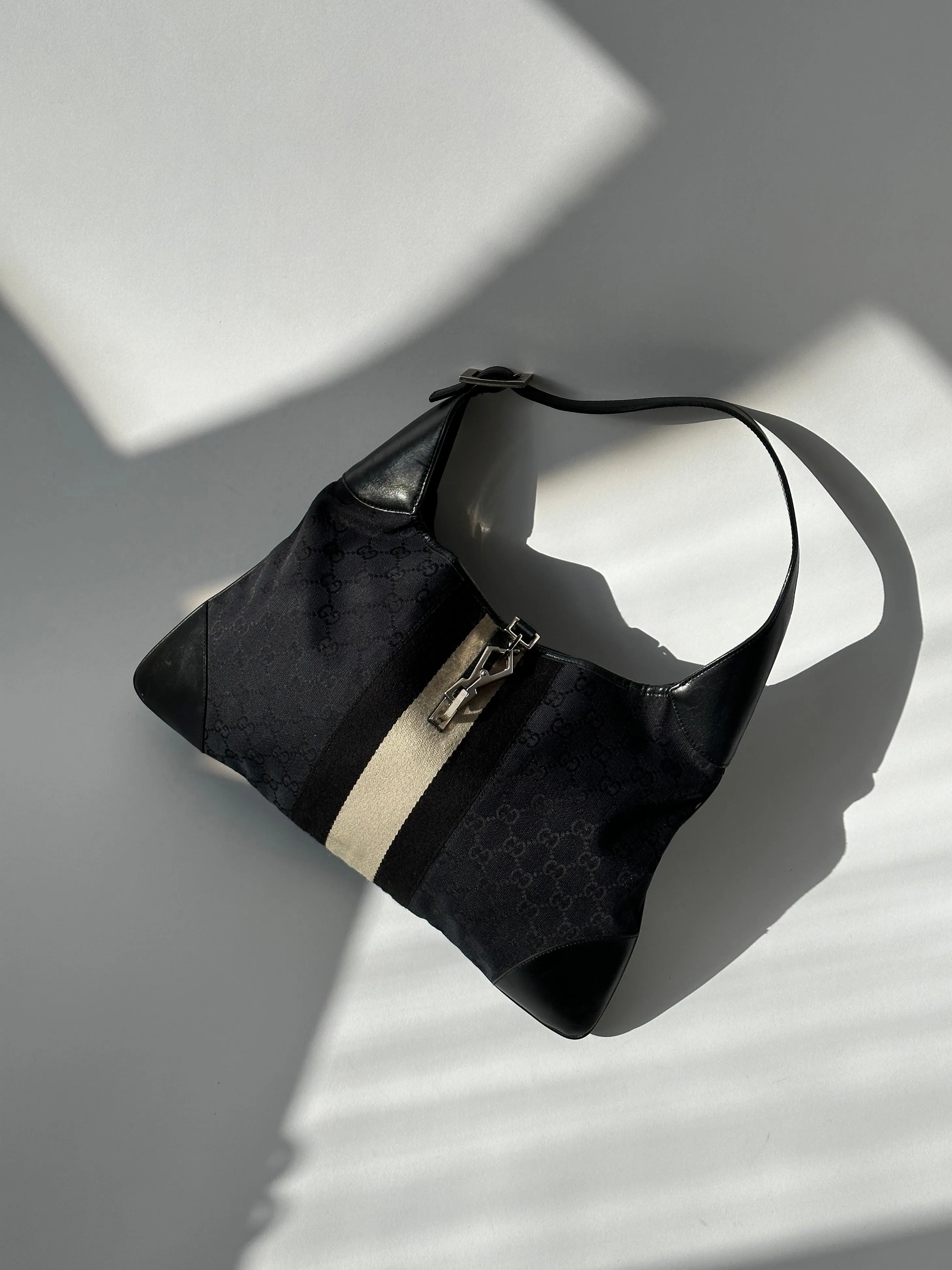 Gucci GG Canvas Jackie Shoulder Bag