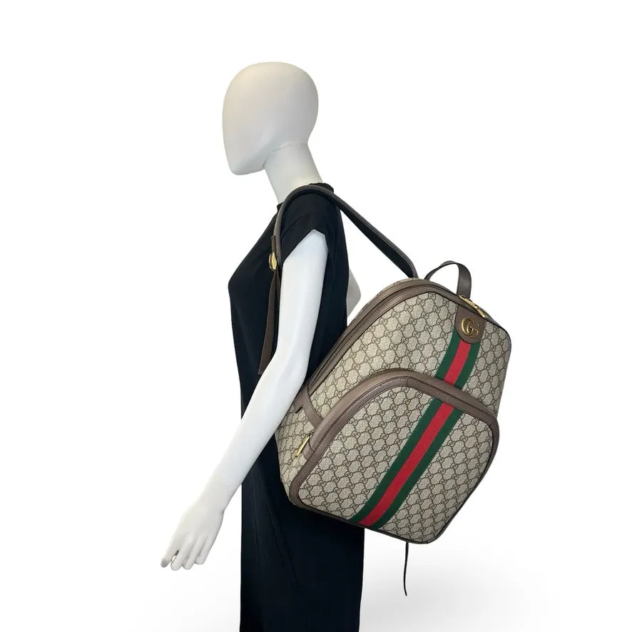 GUCCI: GG Supreme Ophidia Medium Backpack
