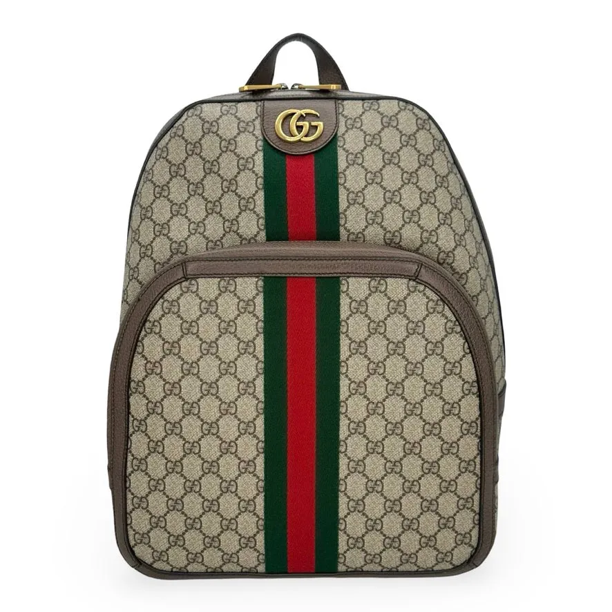 GUCCI: GG Supreme Ophidia Medium Backpack