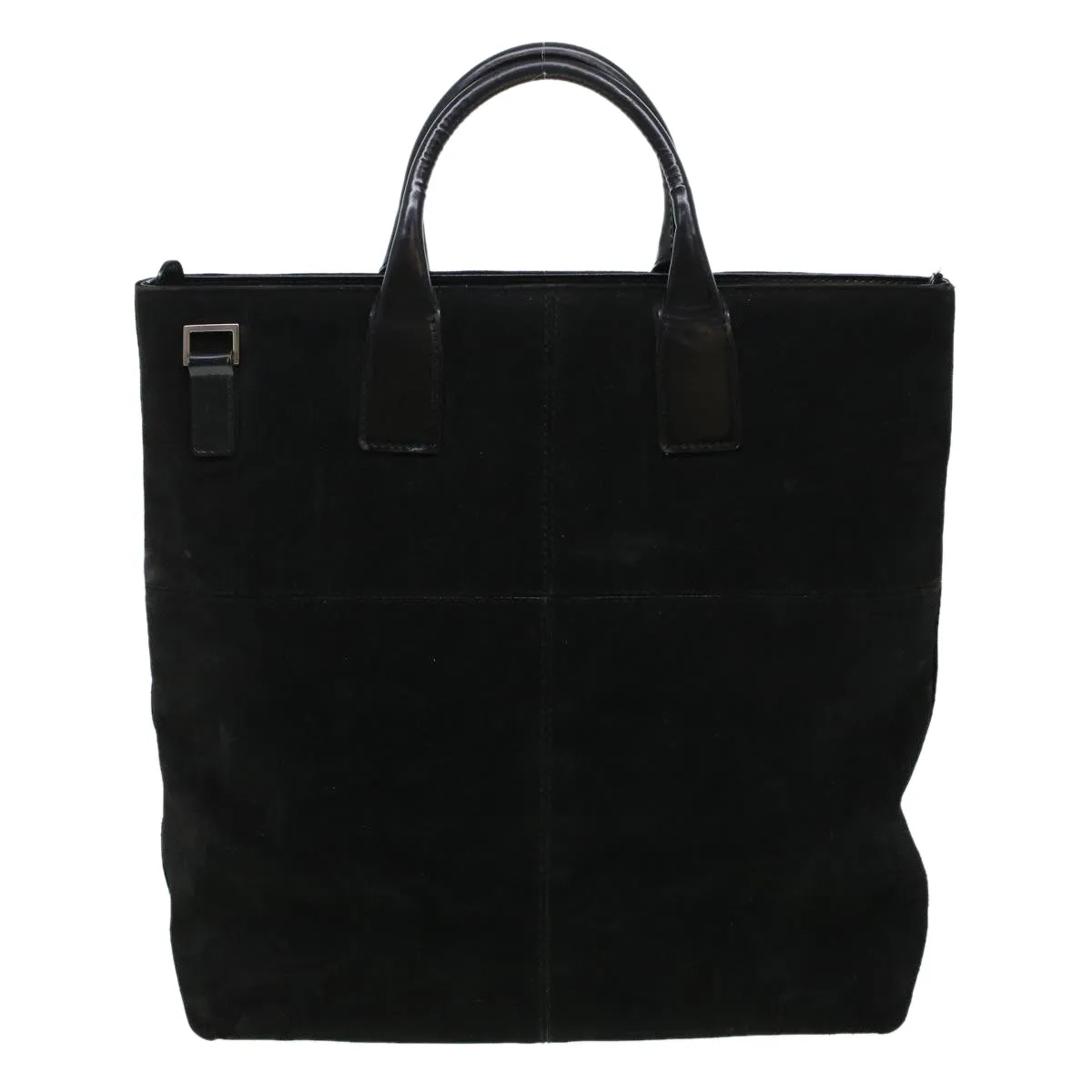 GUCCI Hand Bag Suede Black  bs5946