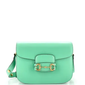 GUCCI Horsebit 1955 Shoulder Bag Leather Small
