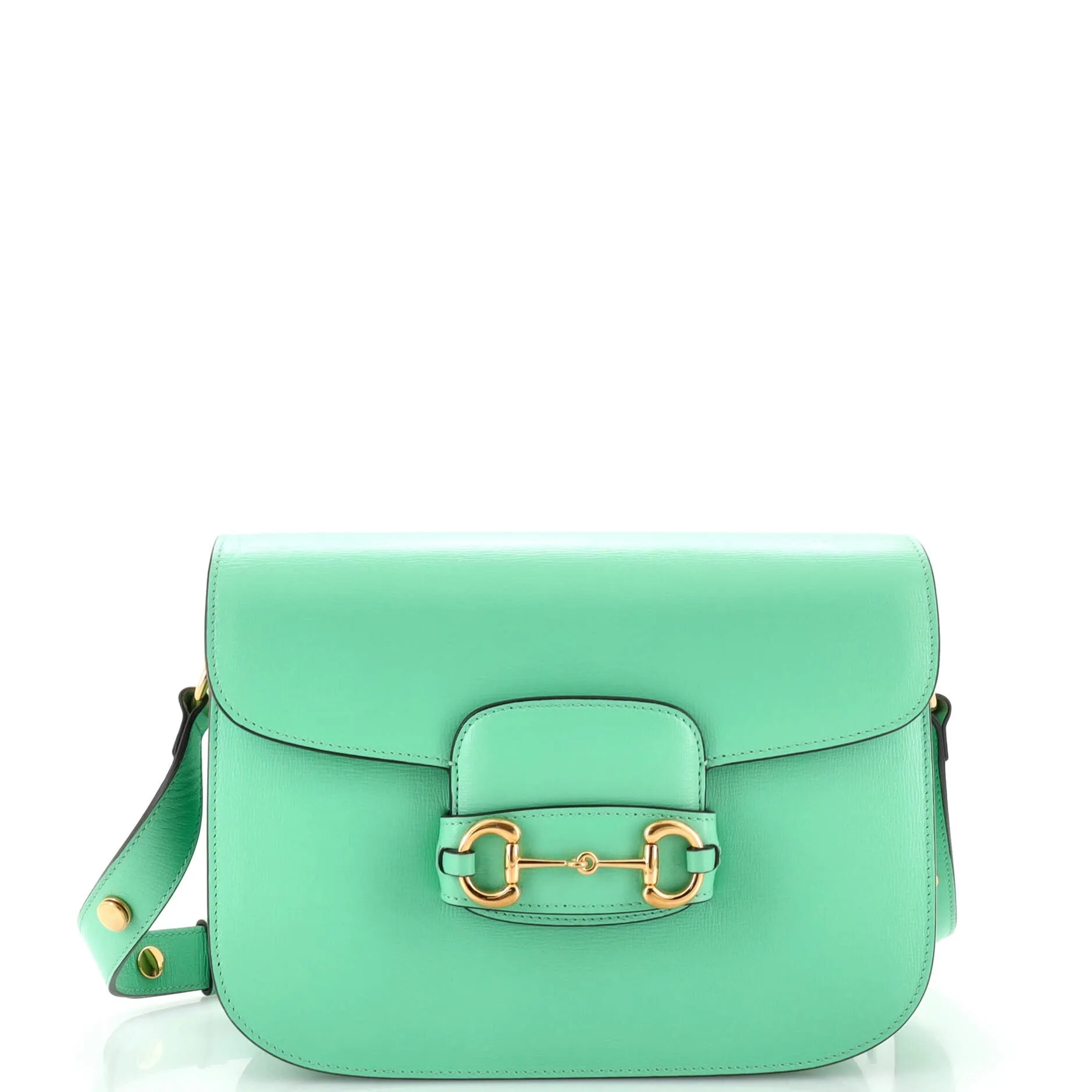 GUCCI Horsebit 1955 Shoulder Bag Leather Small